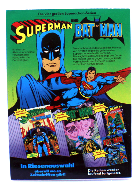 Batman Comic Taschenbuch Nr. 33 (1986) – Sklaven der Tiefe | DC Klassiker mit Outsiders